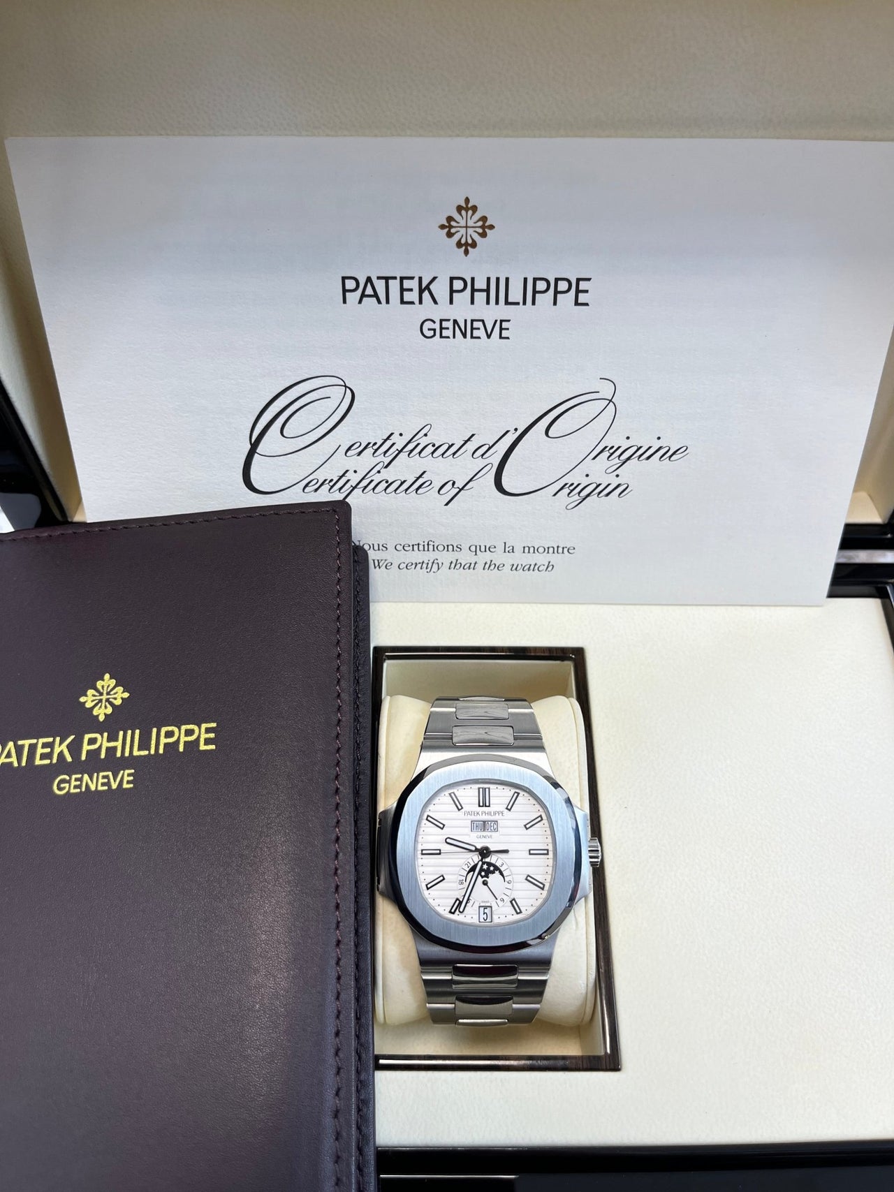 Patek Philippe Nautilus Annual Calendar 5726/1A - 010 - WatchesOff5thWatch