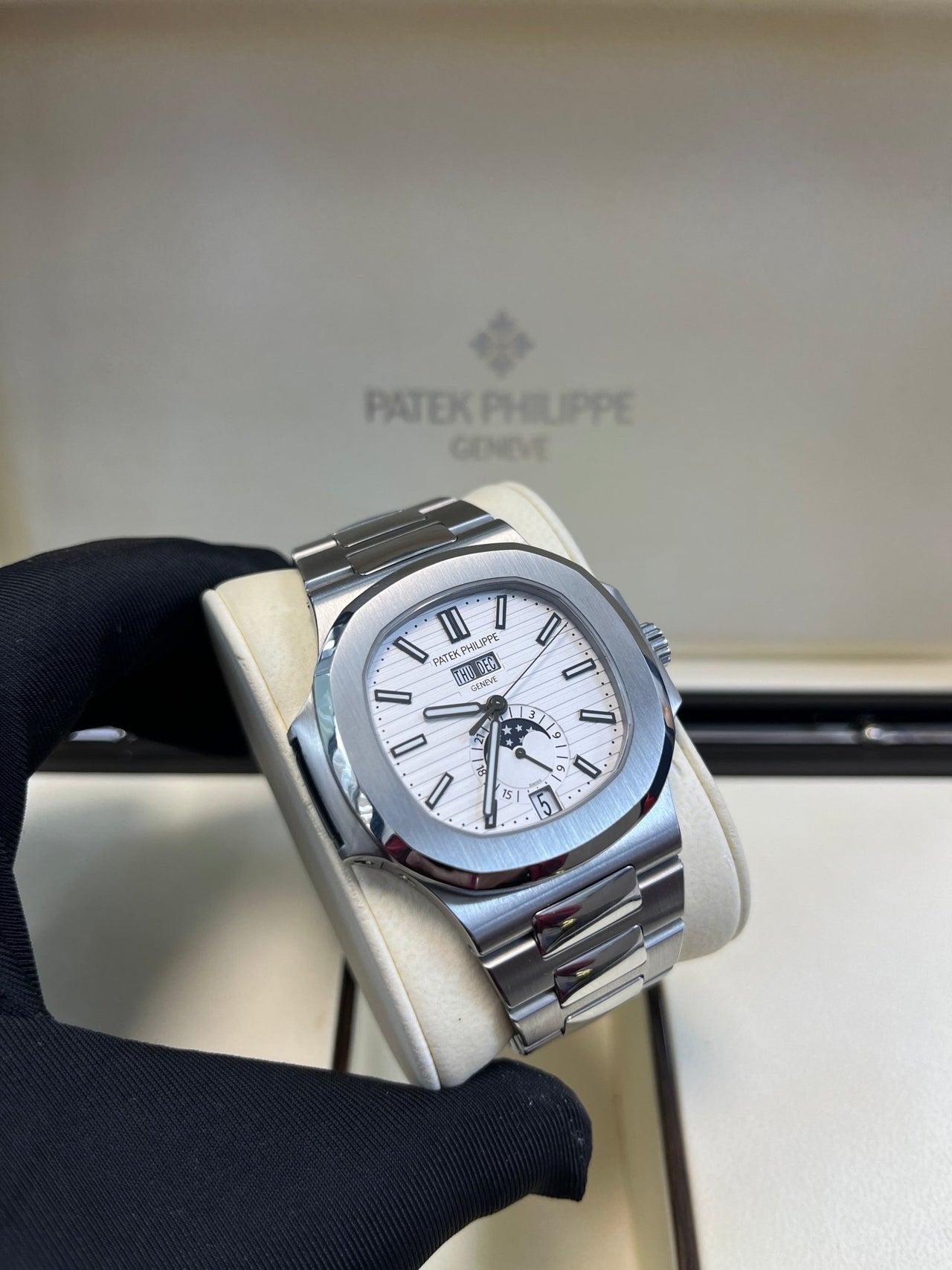 Patek Philippe Nautilus Annual Calendar 5726/1A - 010 - WatchesOff5thWatch