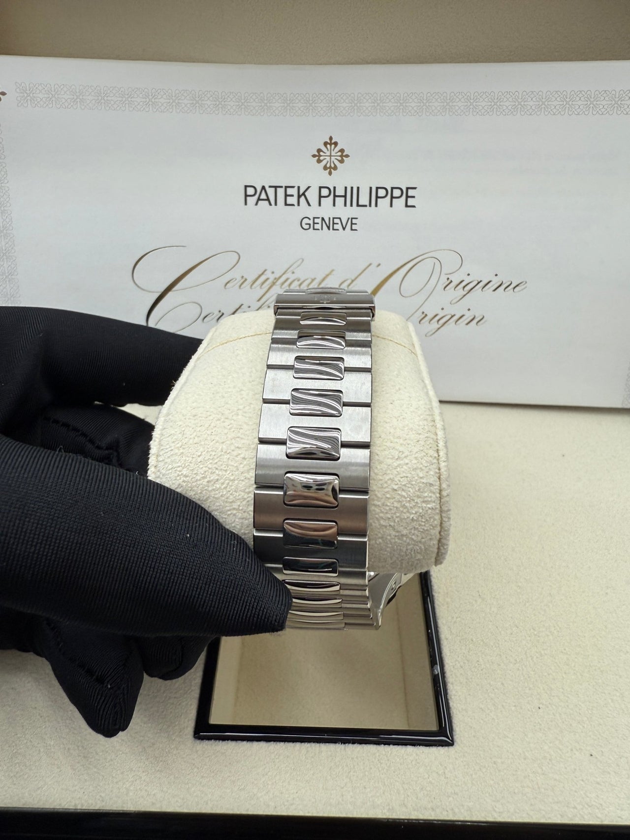 Patek Philippe Nautilus Annual Calendar Stainless Steel with Blue Dial/ Moon Phase (Ref5726/1A - 014) (Copy) - WatchesOff5thWatch