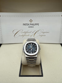 Thumbnail for Patek Philippe Nautilus Annual Calendar Stainless Steel with Blue Dial/ Moon Phase (Ref5726/1A - 014) (Copy) - WatchesOff5thWatch