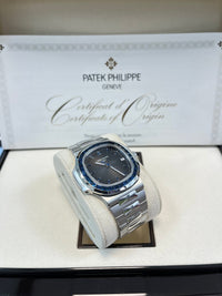 Thumbnail for Patek Philippe Nautilus Platinum Blue Sapphire 5711/111P - 001 - WatchesOff5thWatch