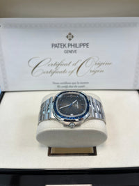 Thumbnail for Patek Philippe Nautilus Platinum Blue Sapphire 5711/111P - 001 - WatchesOff5thWatch