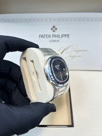 Thumbnail for Patek Philippe Nautilus Platinum Blue Sapphire 5711/111P - 001 - WatchesOff5thWatch