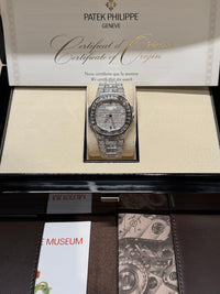 Thumbnail for Patek Philippe Nautilus White Gold Full Factory Diamond Set 5719/10G - 010 - WatchesOff5th