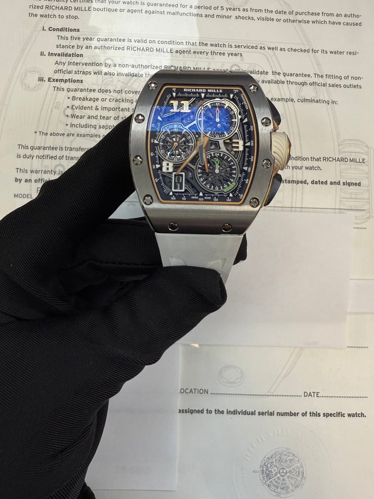 Richard Mille Automatic Winding Lifestyle Flyback Chronograph Titanium Rm 72 - 01 - WatchesOff5thWatch