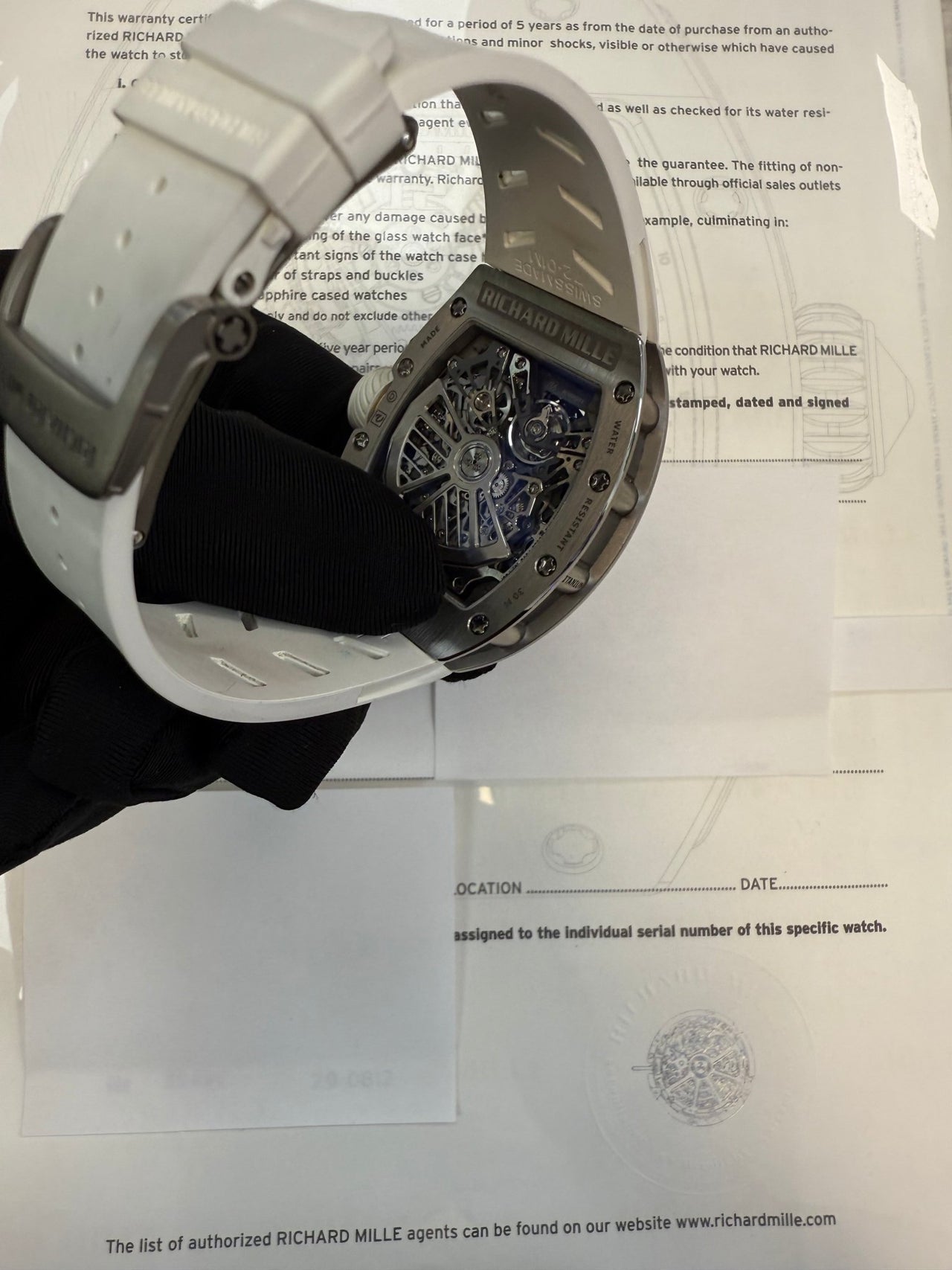 Richard Mille Automatic Winding Lifestyle Flyback Chronograph Titanium Rm 72 - 01 - WatchesOff5thWatch