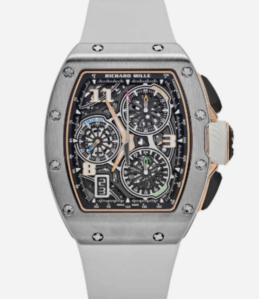 Richard Mille Automatic Winding Lifestyle Flyback Chronograph Titanium Rm 72 - 01 - WatchesOff5thWatch