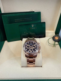 Thumbnail for Rolex Cosmograph Daytona 40mm Everose Gold Diamond Markers (Ref#116505) - WatchesOff5thWatch