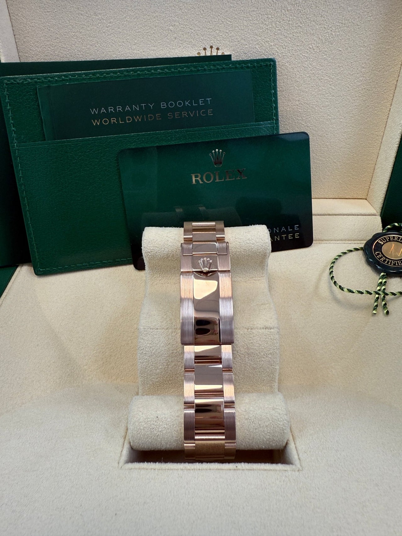 Rolex Cosmograph Daytona 40mm Everose Gold Diamond Markers (Ref#116505) - WatchesOff5thWatch