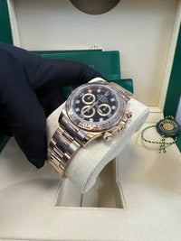Thumbnail for Rolex Cosmograph Daytona 40mm Everose Gold Diamond Markers (Ref#116505) - WatchesOff5thWatch