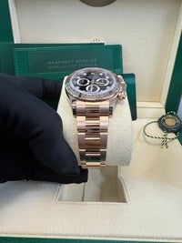 Thumbnail for Rolex Cosmograph Daytona 40mm Everose Gold Diamond Markers (Ref#116505) - WatchesOff5thWatch