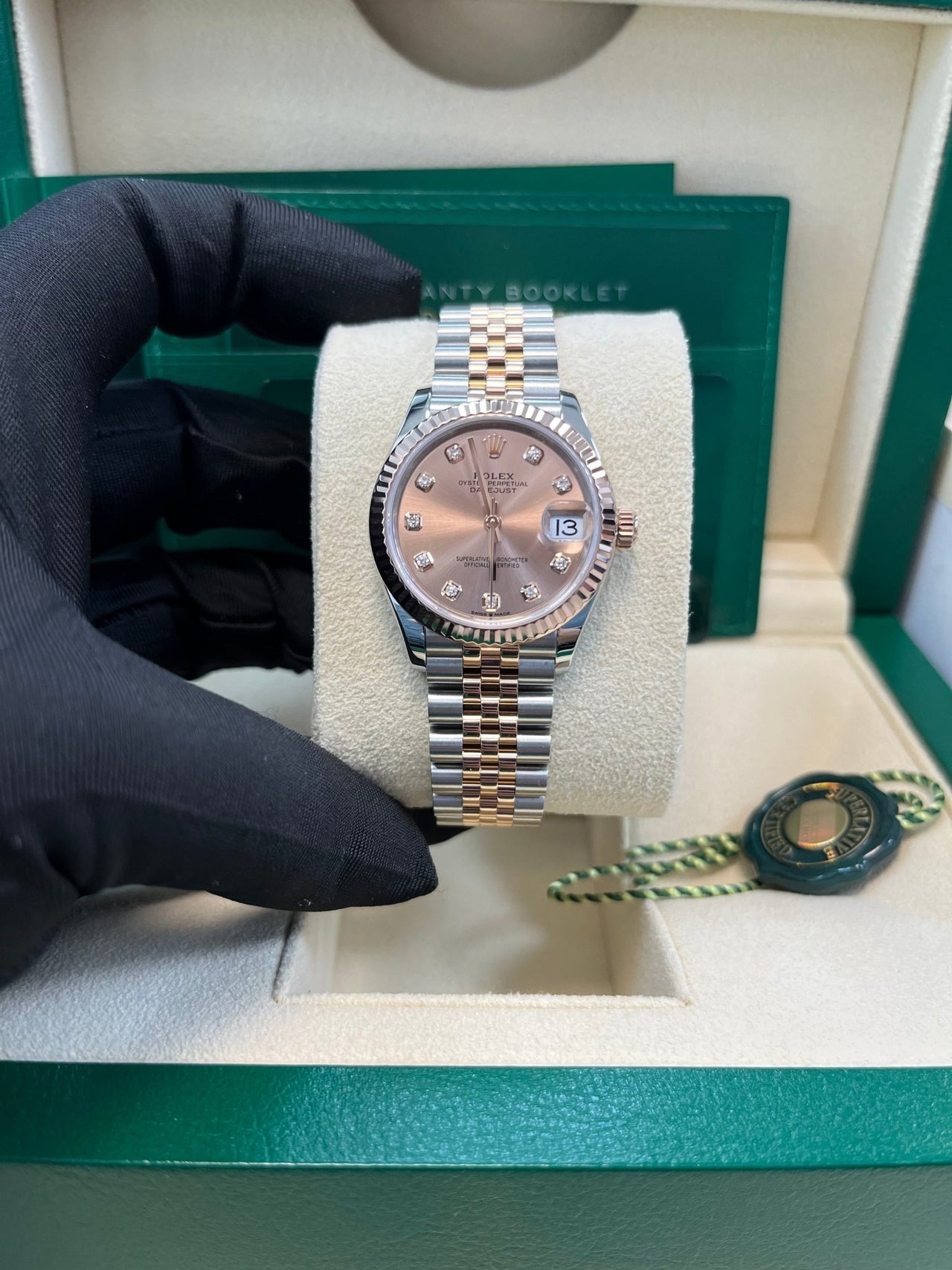 Rolex Datejust 31mm Sundust Diamond Dial Jubilee Bracelet 278271 - WatchesOff5th
