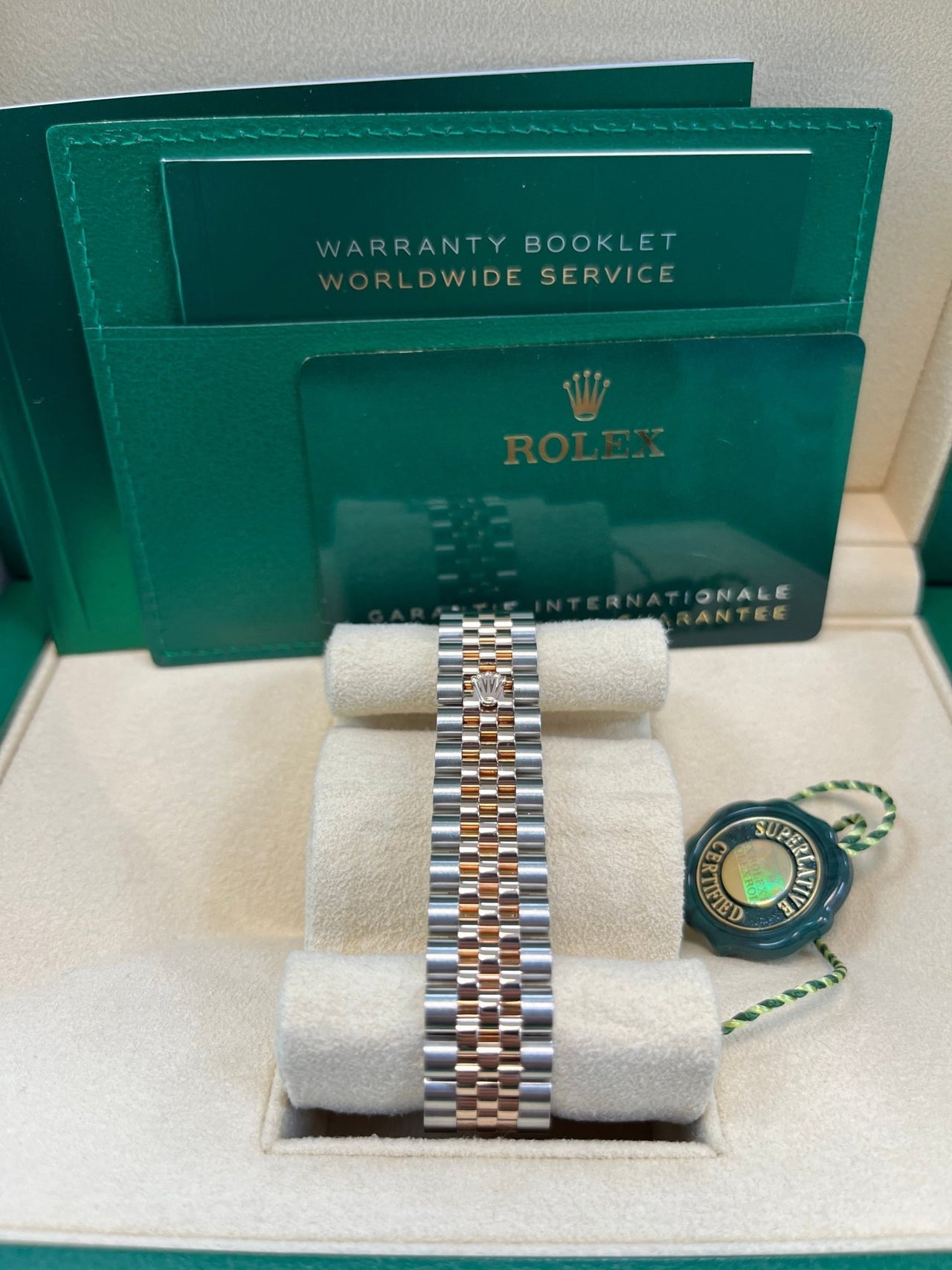 Rolex Datejust 31mm Sundust Diamond Dial Jubilee Bracelet 278271 - WatchesOff5th
