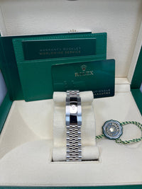 Thumbnail for Rolex Datejust 36 Bright Blue Diamond Dial & Diamond Bezel Jubilee Bracelet 126284RBR - WatchesOff5th