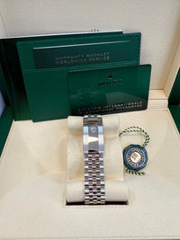 Thumbnail for Rolex Datejust 36 Fluted Bezel Slate Roman Dial Jubilee Bracelet 126234 - WatchesOff5thWatch