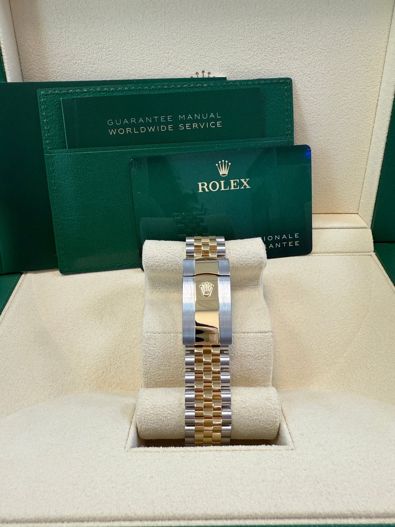 Rolex Datejust 36 Silver Roman Dial Fluted Jubilee Bracelet 126233 - WatchesOff5thWatch