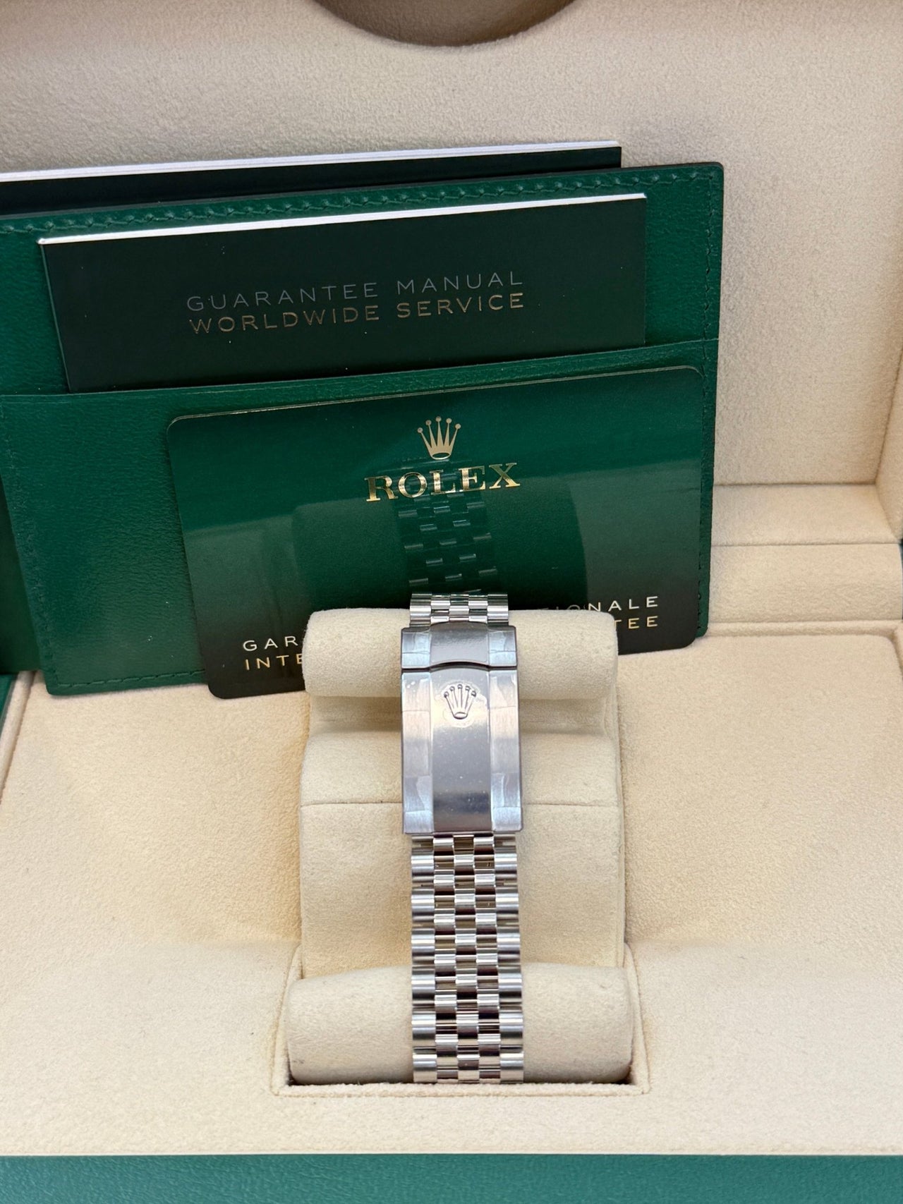 Rolex Datejust 41/ Stainless Steel & White Gold/ Dark Rhodium Index Dial/ Jubilee Bracelet (Ref 126334) - WatchesOff5thWatch