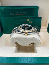 Thumbnail for Rolex Datejust 41 Steel and Yellow Gold Black Diamond Jubilee 126333 - WatchesOff5thWatch