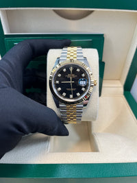 Thumbnail for Rolex Datejust 41 Steel and Yellow Gold Black Diamond Jubilee 126333 - WatchesOff5thWatch