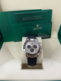 Thumbnail for Rolex Daytona Cosmograph Daytona Black Bezel - Sundust And Black Index Dial - Oysterflex Strap 126515ln - WatchesOff5thWatch