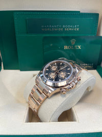 Thumbnail for Rolex Daytona Everose Gold Cosmograph/ Black Index Dial (Ref# 116505) - WatchesOff5thWatch
