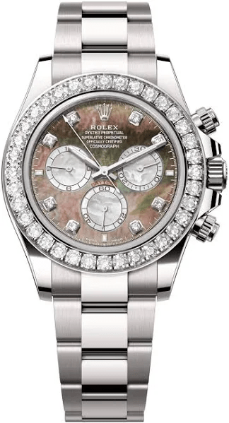 Rolex Daytona Mother Of Pearl Cosmograph Daytona Diamond 126579RBR - WatchesOff5th