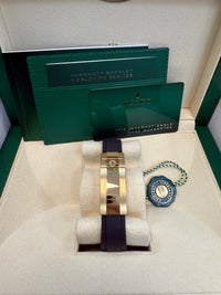 Thumbnail for Rolex Daytona Yellow Gold Black Cerachrom Bezel White Index Dial Oysterflex Strap 126518ln - WatchesOff5thWatch