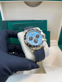 Thumbnail for Rolex Daytona Yellow Gold Daytona Tiffany Dial on Oysterflex New 2025 Release Reference 126518 - WatchesOff5thWatch