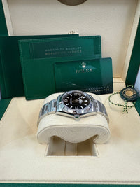 Thumbnail for Rolex Explorer Stainless Steel Oyster Perpetual Explorer - Black Dial - Oyster Bracelet 124270 - WatchesOff5thWatch