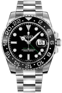 Thumbnail for Rolex GMT - Master II Stainless Steel 40mm Ceramic Bezel 116710LN - WatchesOff5th