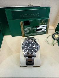 Thumbnail for Rolex GMT - Master II Stainless Steel 40mm Ceramic Bezel 116710LN - WatchesOff5th