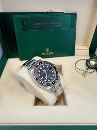 Thumbnail for Rolex GMT - Master II Stainless Steel 40mm Ceramic Bezel 116710LN - WatchesOff5th