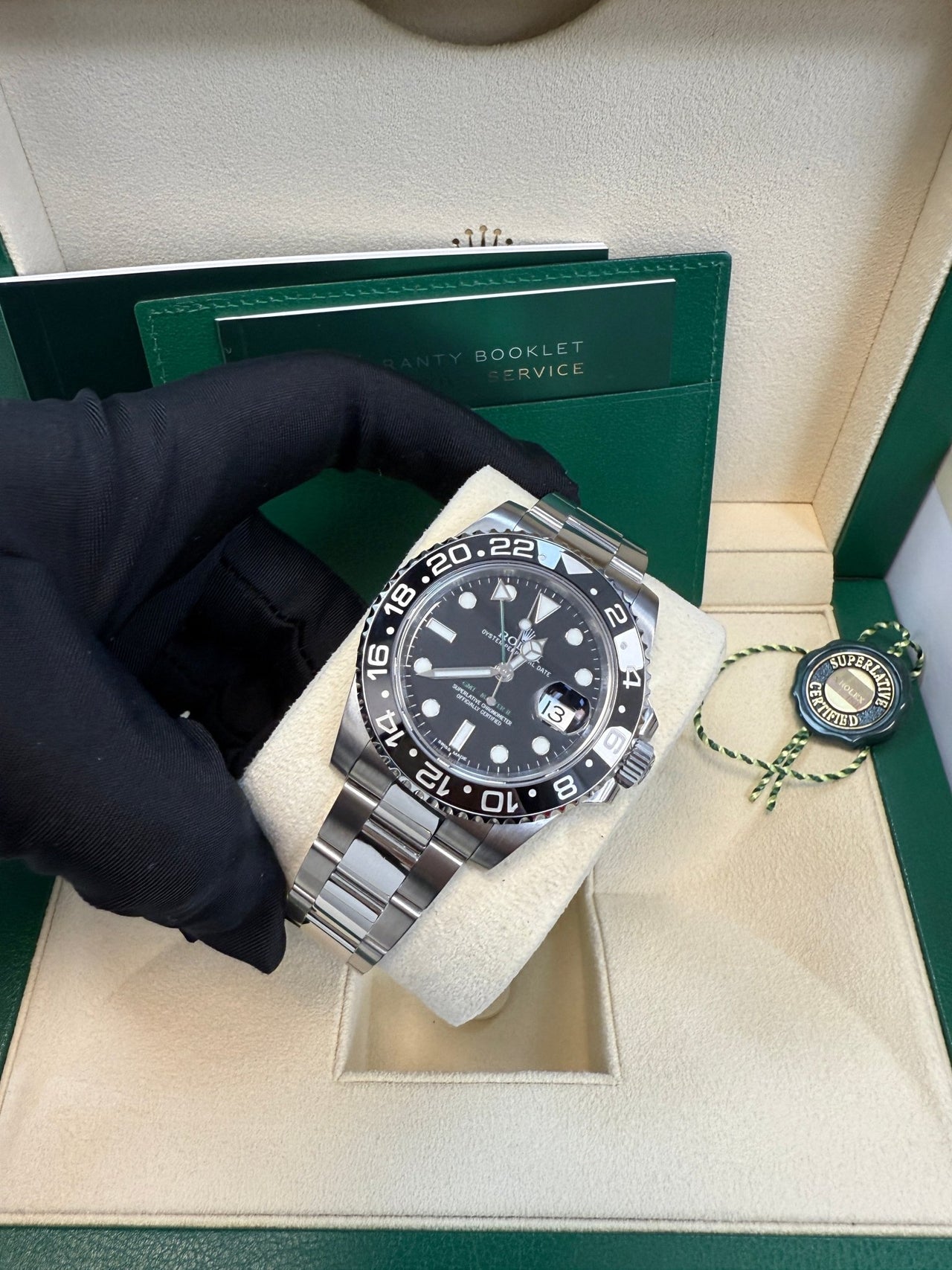 Rolex GMT - Master II Stainless Steel 40mm Ceramic Bezel 116710LN - WatchesOff5th