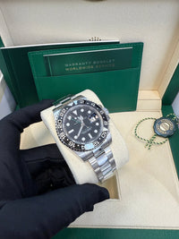 Thumbnail for Rolex GMT - Master II Stainless Steel 40mm Ceramic Bezel 116710LN - WatchesOff5th