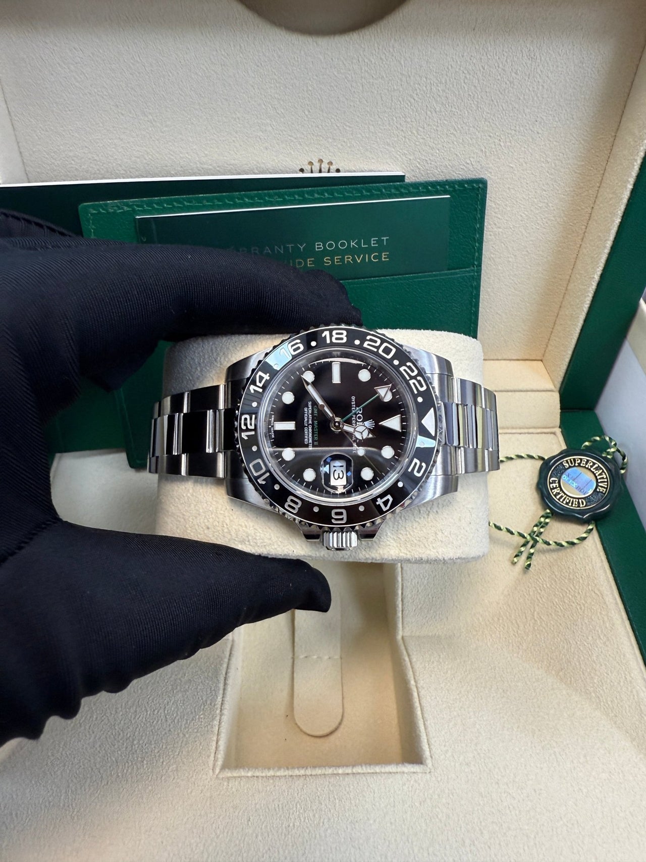Rolex GMT - Master II Stainless Steel 40mm Ceramic Bezel 116710LN - WatchesOff5th