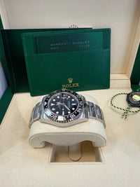 Thumbnail for Rolex GMT - Master II Stainless Steel 40mm Ceramic Bezel 116710LN - WatchesOff5th