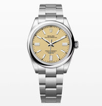 Thumbnail for Rolex New 2025 Release Oyster Perpetual Stainless Steel Beige Dial 134300 - WatchesOff5thWatch