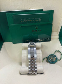 Thumbnail for Rolex Sky - Dweller Fluted Bezel Black Index Dial Jubilee Bracelet 336934 - WatchesOff5th