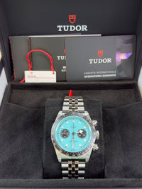 Thumbnail for Tudor Black Bay Chrono Flamingo Blue 2025 79360N - 0024 - WatchesOff5th
