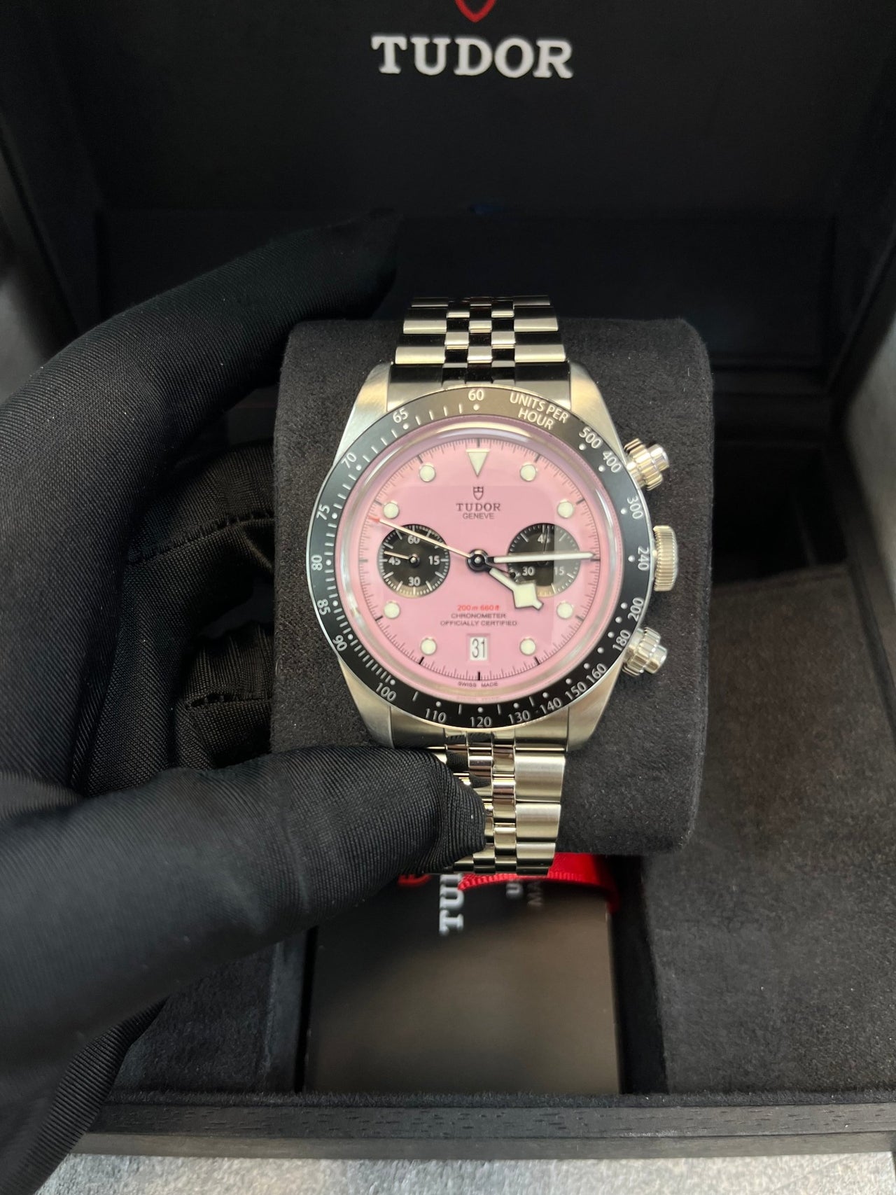 Tudor Black Bay Chrono Pink 79360N - 0019 - WatchesOff5thWatch