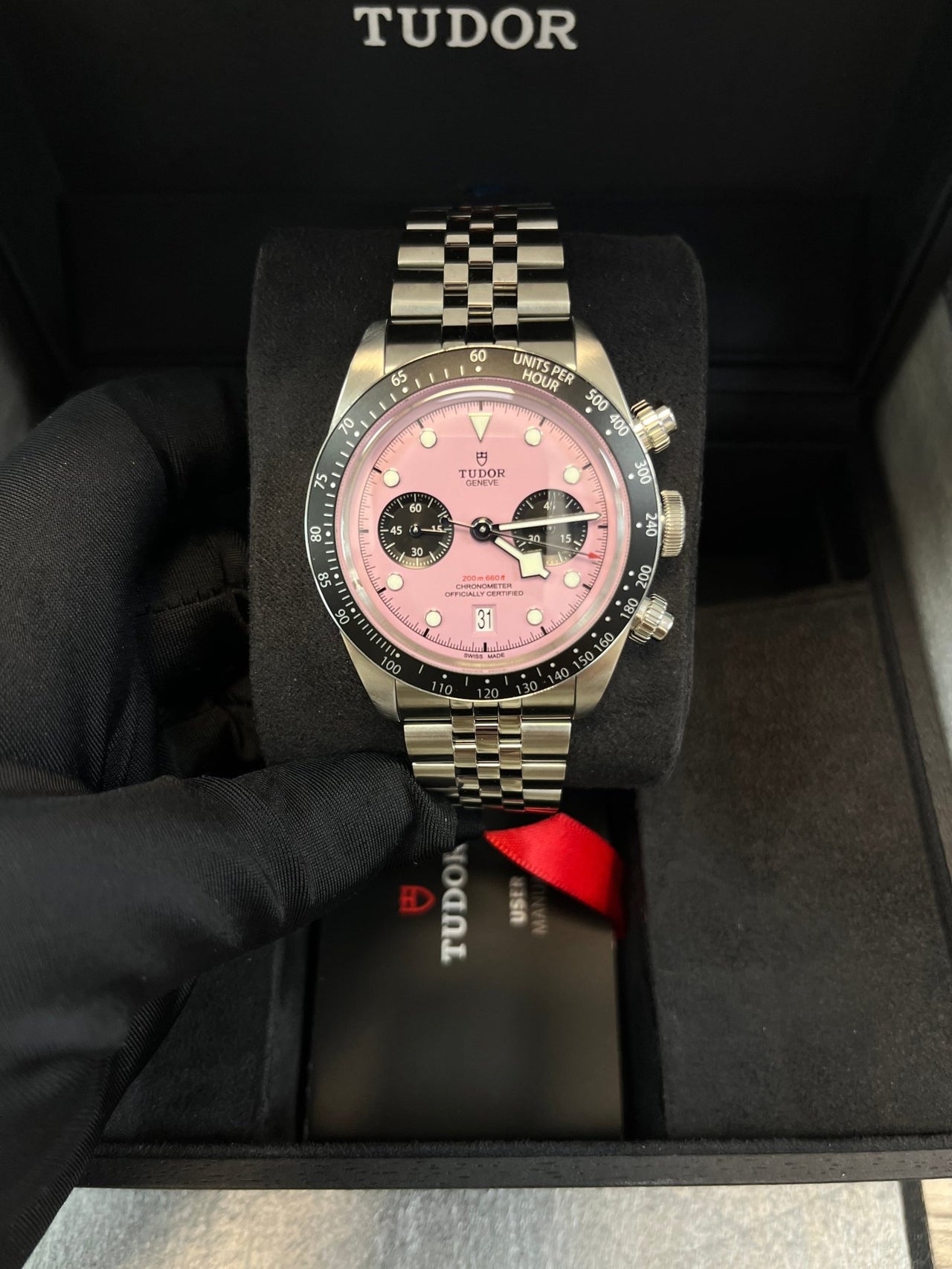Tudor Black Bay Chrono Pink 79360N - 0019 - WatchesOff5thWatch