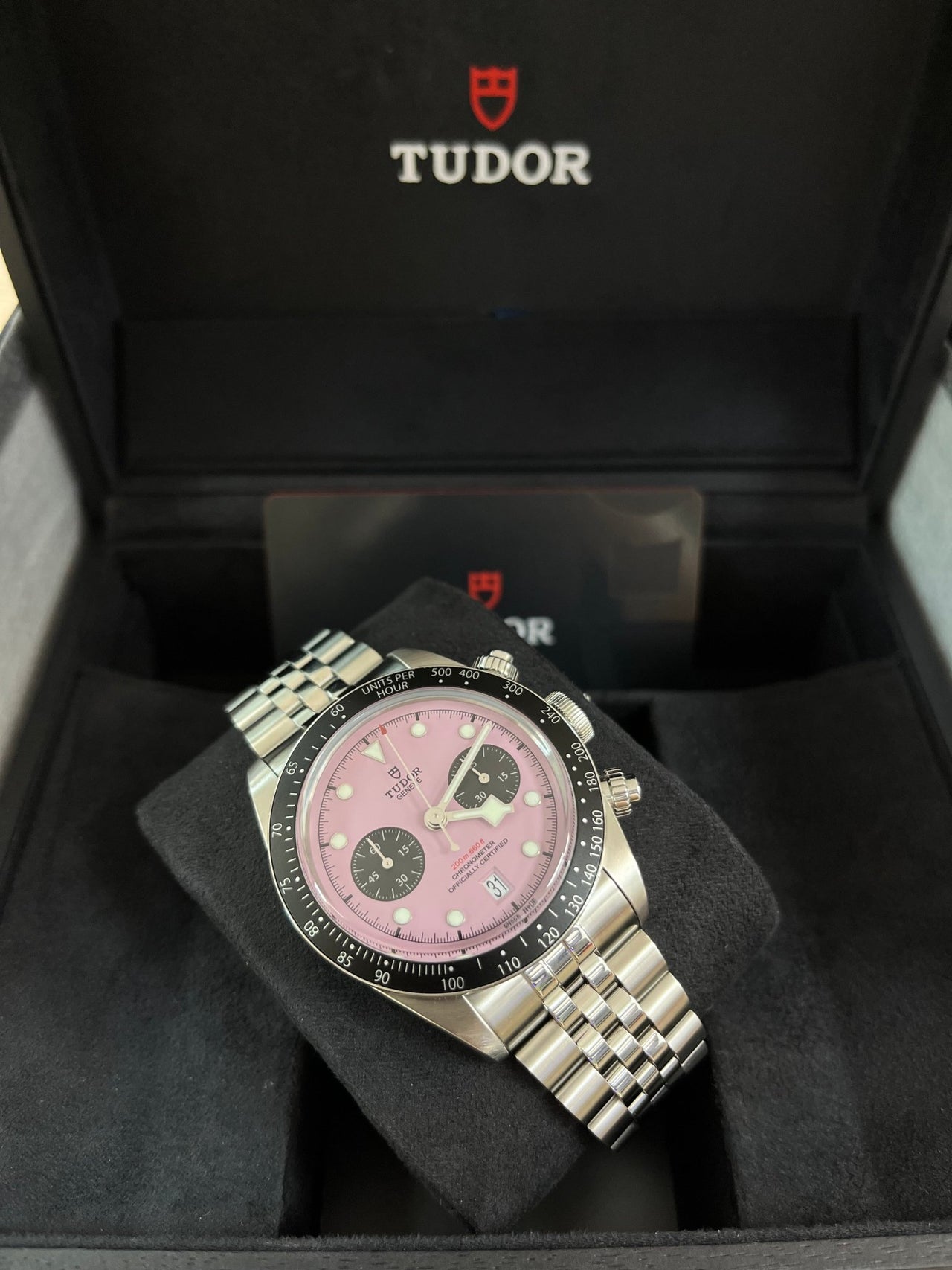 Tudor Black Bay Chrono Pink 79360N - 0019 - WatchesOff5thWatch