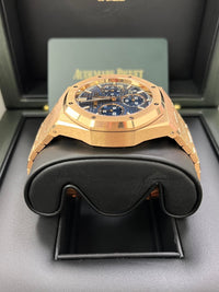 Thumbnail for Audemars Piguet ROYAL OAK SELFWINDING CHRONOGRAPH “50TH ANNIVERSARY” Rose Gold Blue Dial REF#26240OR.OO.1320OR.01 - WatchesOff5thWatch