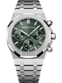 Thumbnail for Audemars Piguet ROYAL OAK SELFWINDING CHRONOGRAPH “50TH ANNIVERSARY” STEEL BRACELET GREEN DIAL (Ref # 26240ST.OO.1320ST.04) - WatchesOff5thWatches