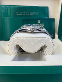 Thumbnail for Rolex DateJust Oyster 41 mm Oystersteel Mint Green Dial Fluted Bezel Jubilee Bracelet (Reference # 126334)