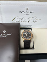 Thumbnail for Patek Philippe Aquanaut Rose Gold - Brown Dial (Ref# 5167R-001)
