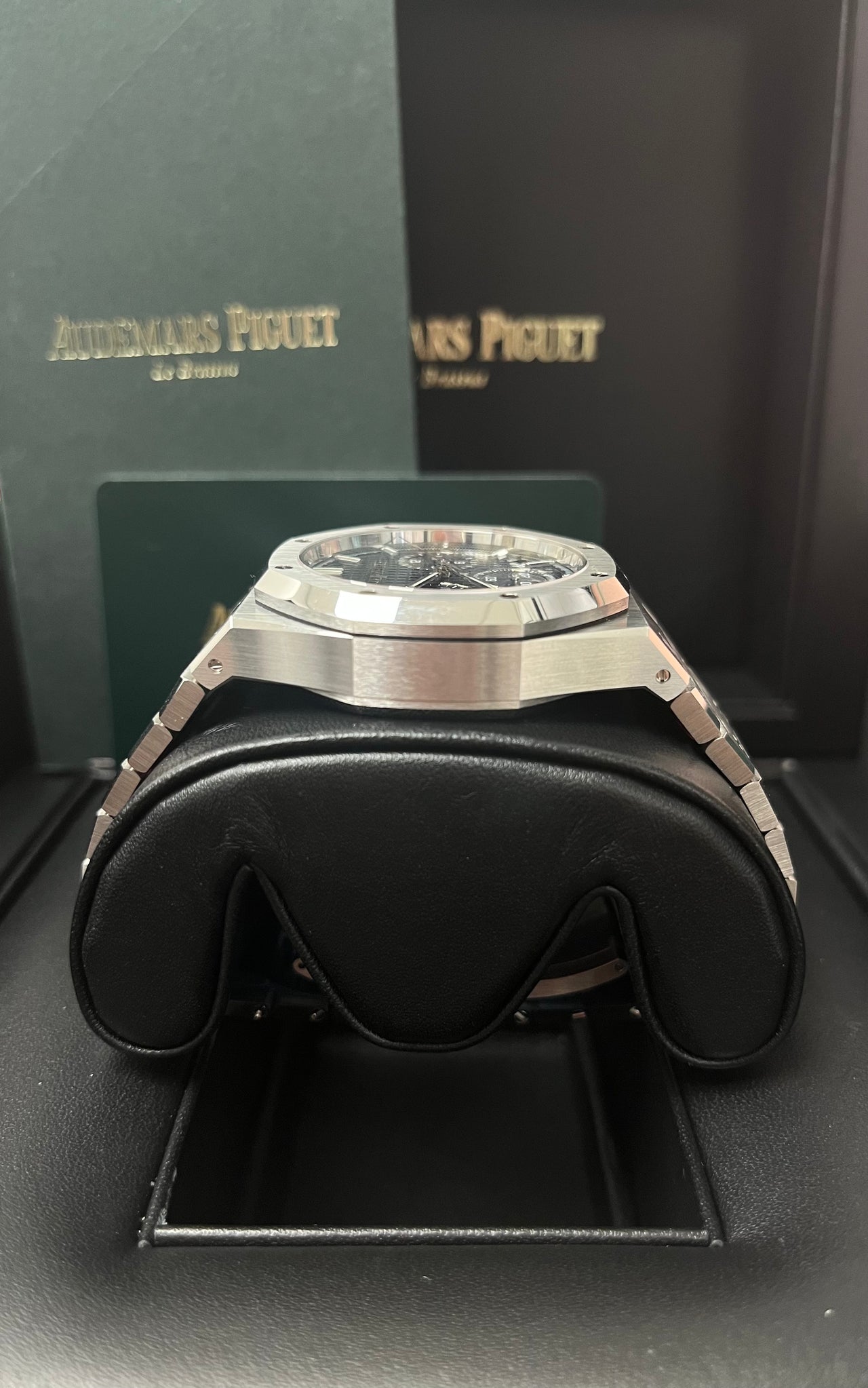 Audemars Piguet ROYAL OAK “50TH ANNIVERSARY” STEEL BRACELET BLUE DIAL 26240ST.OO.1320ST.01 deposit