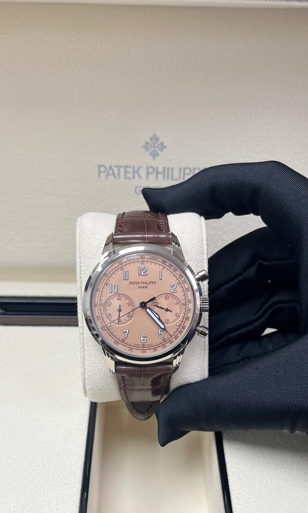 Patek Philippe Complications Salmon 18K White Gold 5172G-010