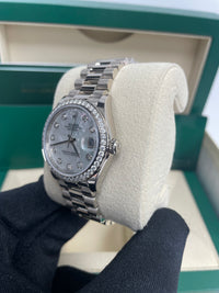 Thumbnail for Rolex White Gold Datejust 31 Watch - watchesoff5th