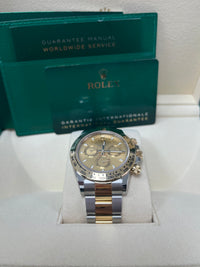 Thumbnail for Rolex Daytona Yellow Rolesor Cosmograph Daytona 40 Watch - Champagne Index Dial 116503